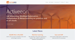 Desktop Screenshot of proactive.activeeon.com